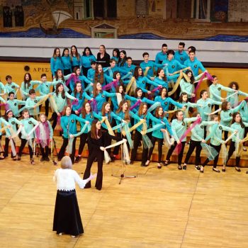 Greece-Children and youth choir of Dionysos Municipality